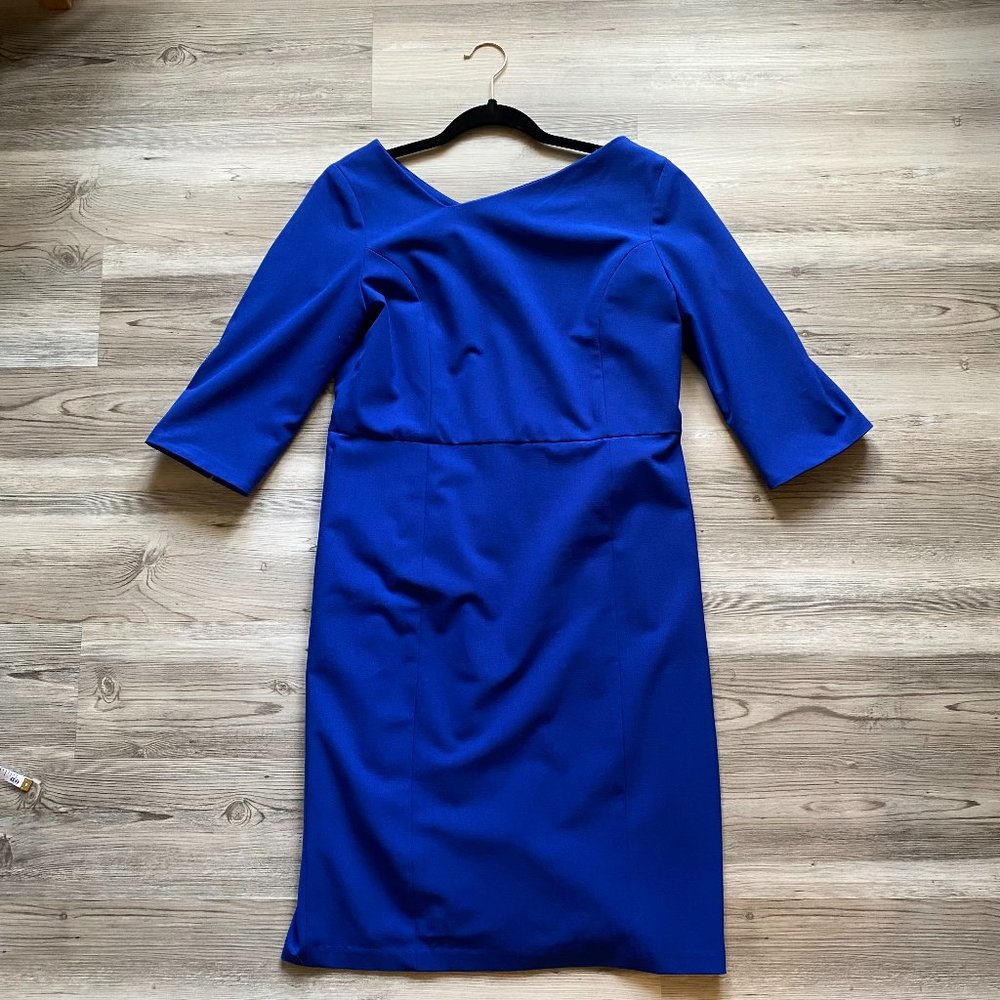 Of Mercer Three Quarter Sleeve Sheath Dress